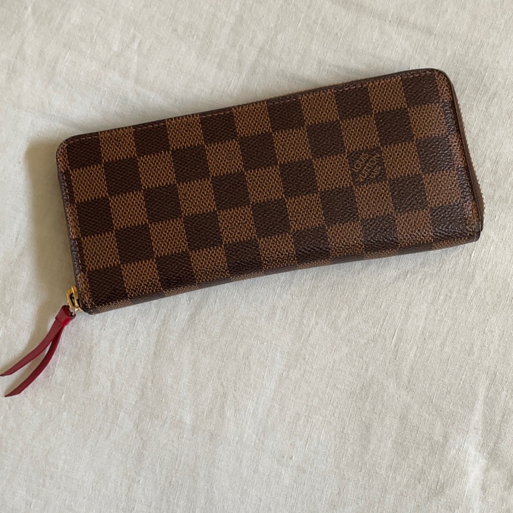 Louis Vuitton Clemence Wallet Damien Ebene